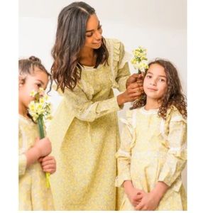 NWT Ivy City Co Leighton Mommy & Me dresses in medium and 12-18 months